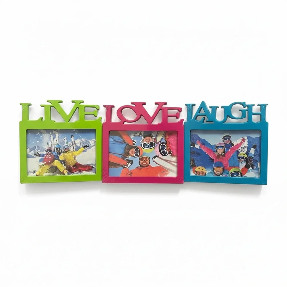 Colorful Inspirational Picture Frame Set